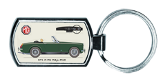 MG Midget MkIII (wire wheels) 1972-74 Keyring 4